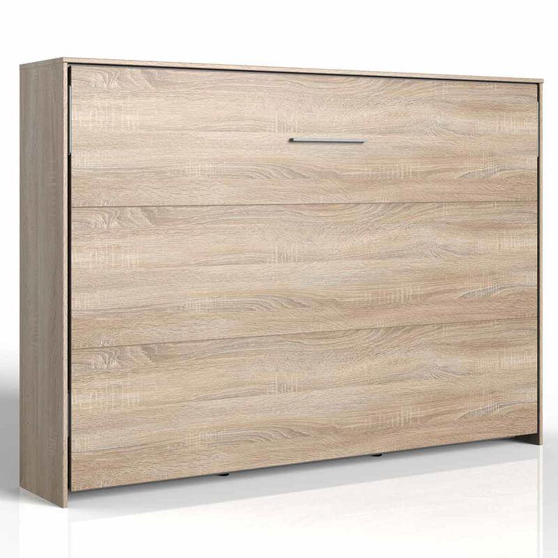 babyonlineshop Wimex Juist Klappbett horizontal 140 x 200 cm Eiche sägerau Dekor Blitzverkäufe