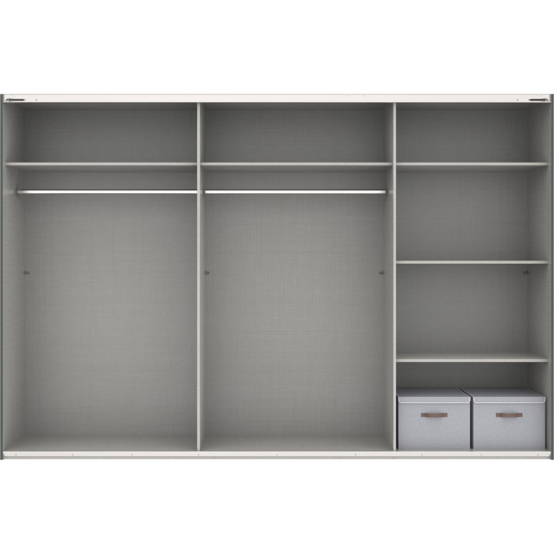 babyonlineshop Wimex Barmbek Schwebetürenschrank 313x208 cm Weiß/Artisan-Eiche Dekor Vatertagsangebot