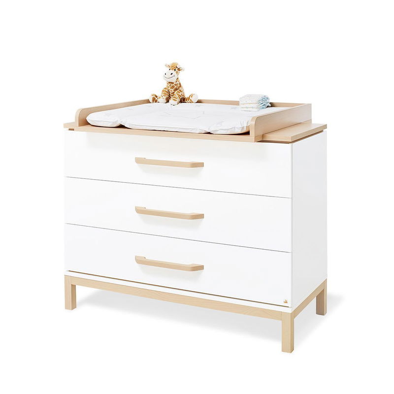 babyonlineshop Pinolino Light Kinderzimmer breit groß - 3T Weiß/Kiefer massiv Bis zu 65% Rabatt