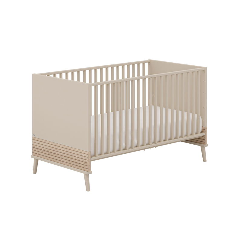 babyonlineshop Paidi Eefje Kinderzimmer 3-türig breit Cashmere-Beige / Groovy-Oak Sonderangebot der Fabrik