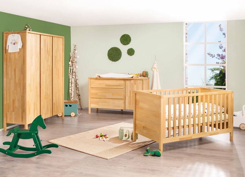 babyonlineshop Pinolino Enno Kinderzimmer extrabreit groß 3 Teile