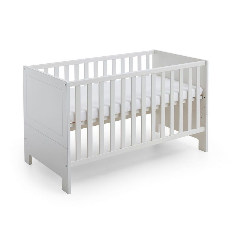 babyonlineshop Arthur Berndt Thilo Kinderzimmer 3-teilig MDF Weiß mit Kantenfräsung Begrenzt auf 3 Tage