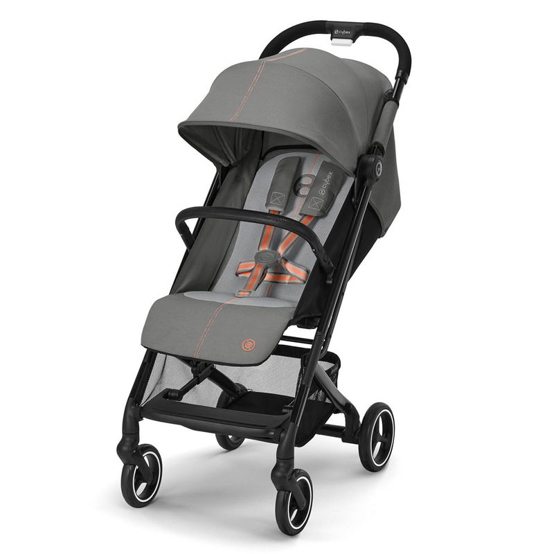 babyonlineshop CYBEX Beezy Buggy Lava Grey Gestell in Black Outlet