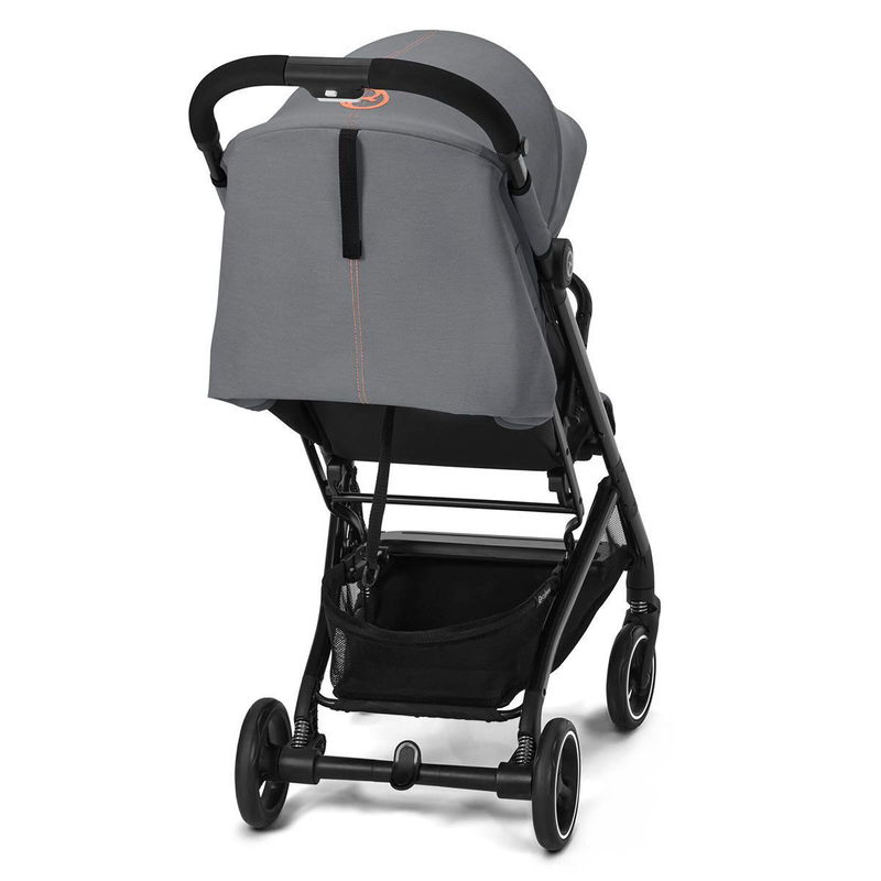 babyonlineshop CYBEX Beezy Buggy Lava Grey Gestell in Black Outlet