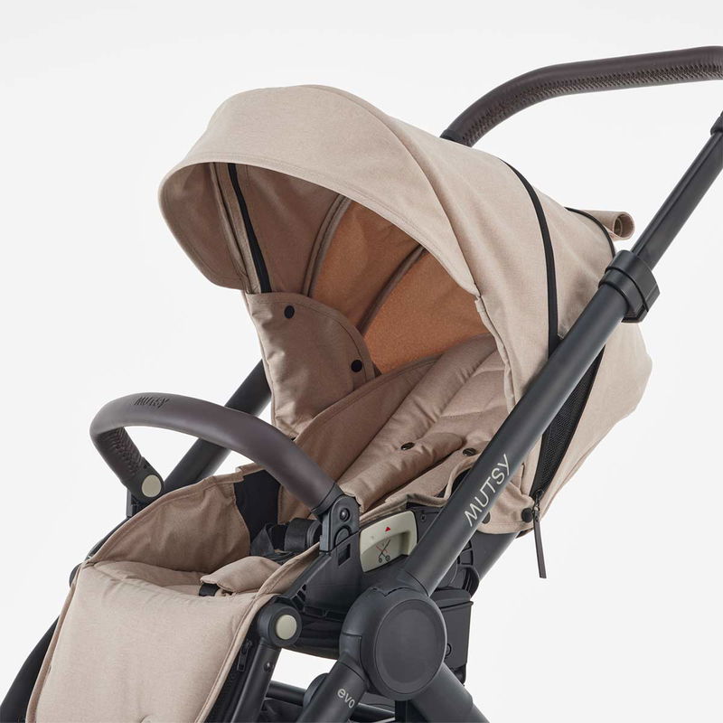babyonlineshop Mutsy Evo Sportwagen Pebble grey Fabrik Onlineshop