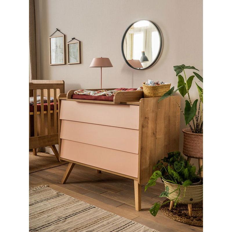 babyonlineshop VOX Vintage Kommode eiche Frontfarbe wählbar Zeitlich begrenztes Angebot