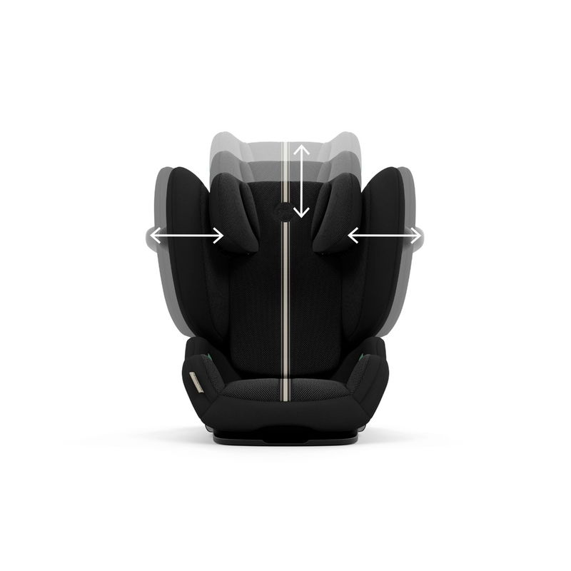 babyonlineshop CYBEX Solution G i-Fix Plus Kindersitz Moon Black 3 bis 12 Jahre Neuheiten