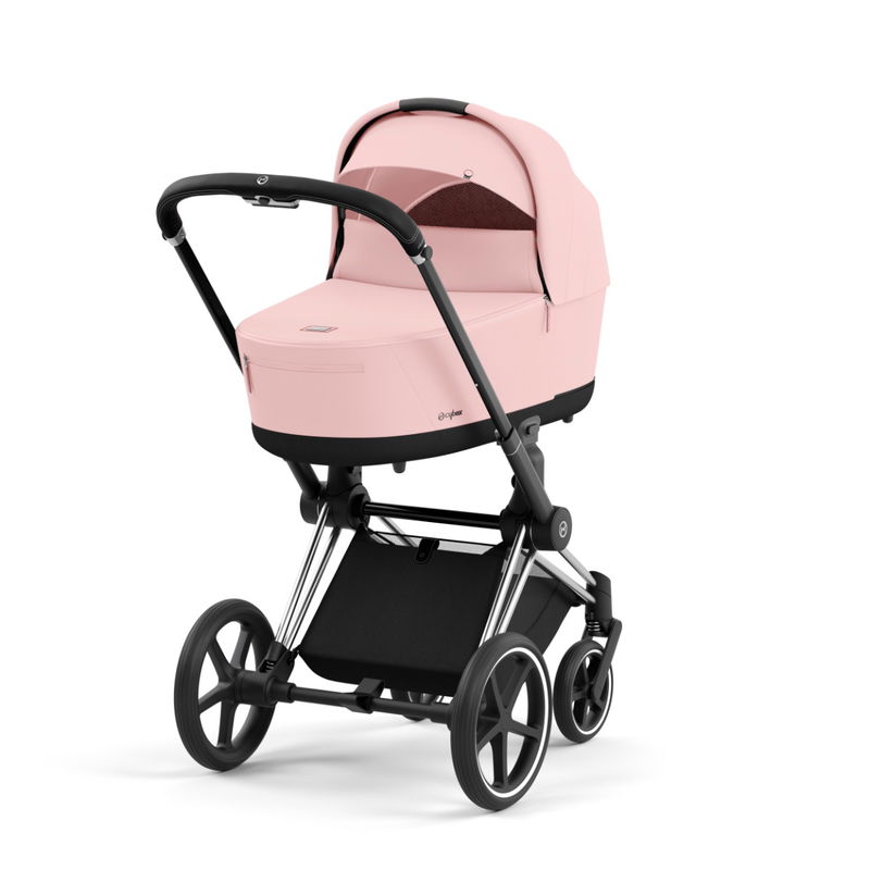 babyonlineshop CYBEX PRIAM Kinderwagen Peach Pink Bundle New Generation inkl. Zubehörartikel Sonderangebot der Fabrik