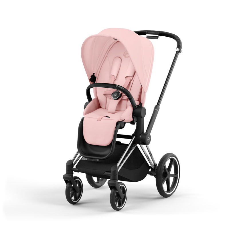 babyonlineshop CYBEX PRIAM Kinderwagen Peach Pink Bundle New Generation inkl. Zubehörartikel Sonderangebot der Fabrik