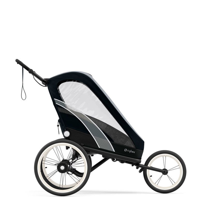 babyonlineshop CYBEX ZENO One Box All Black Rahmen + Sitzpaket als Komplett-Set Clearance-Verkauf