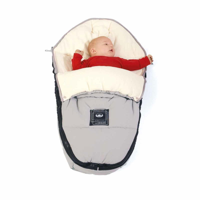 babyonlineshop Gesslein Sleepy Fußsack für Gesslein Kinderwagen dunkelblau Kostenloser Versand international