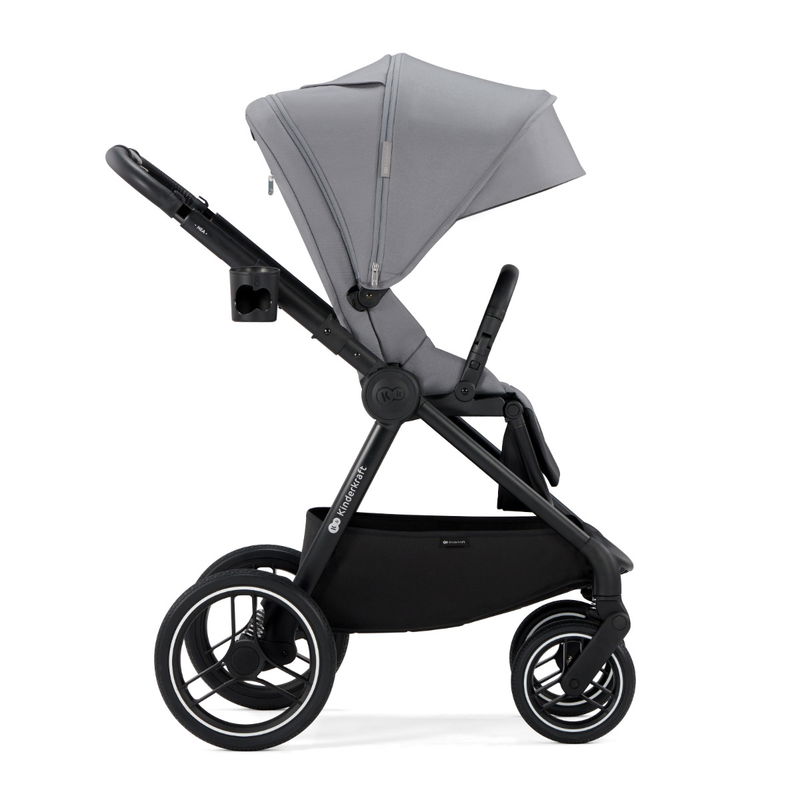 babyonlineshop Kinderkraft NEA Kinderwagen 2in1 Platinium Grey Black Friday Preise