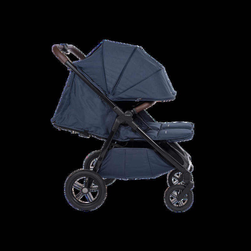 babyonlineshop Mast Swiss M.Twin x Geschwisterwagen BLUEBERRY Angebote