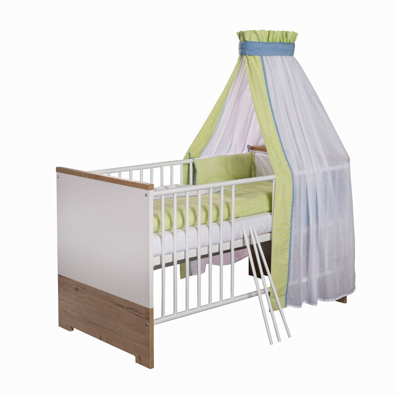 babyonlineshop Schardt Eco Plus Kinderzimmer inkl. Umbauseiten mit zweitürigem Schrank Hotsell