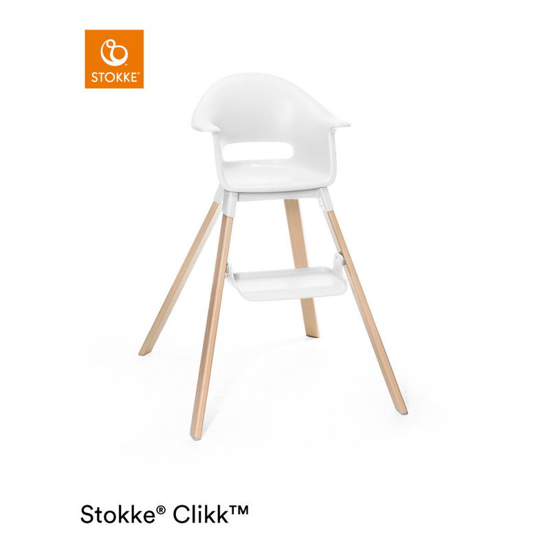 babyonlineshop Stokke® Clikk™ Hochstuhl White im Angebot