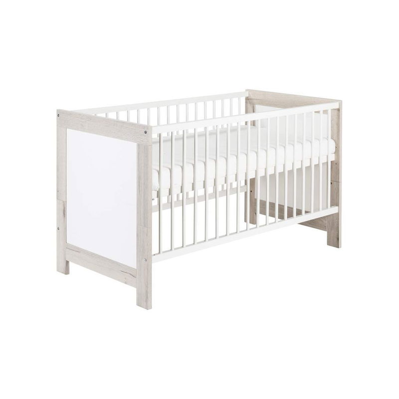 babyonlineshop Schardt Nordic Halifax Kinderbett 70 x 140 cm Halifax Eiche/Weiß Versandkostenfrei