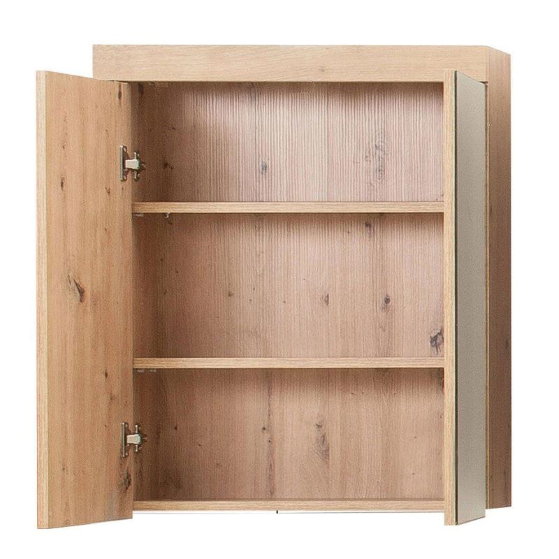 babyonlineshop trendteam Amanda Badmöbel 60x190x34 cm 2-teilig asteiche / asteiche Kauf eins, bekomm eins gratis