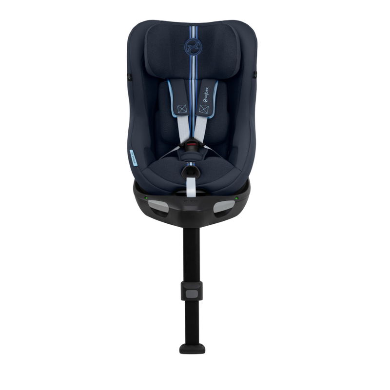 babyonlineshop CYBEX Sirona Gi i-Size Plus Ocean Blue ab Geburt bis 105 cm (ca. 4 Jahre) Begrenzte Freigabe