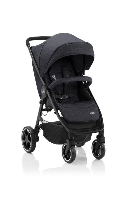 babyonlineshop Britax Römer B-AGILE M Black Shadow Buggy 50% Rabatt für begrenzte Zeit