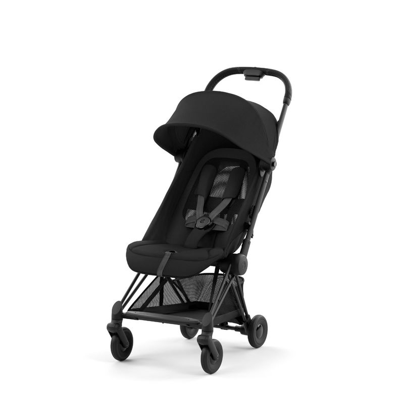 babyonlineshop CYBEX Coya Chrome Matt Black Sepia Black Angebote
