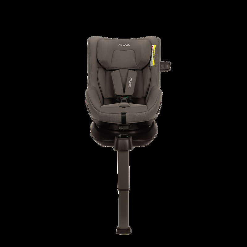 babyonlineshop Nuna PRUU i-Size Kindersitz (40 - 105 cm) mit integrierter Basisstation Granite Sonderangebot