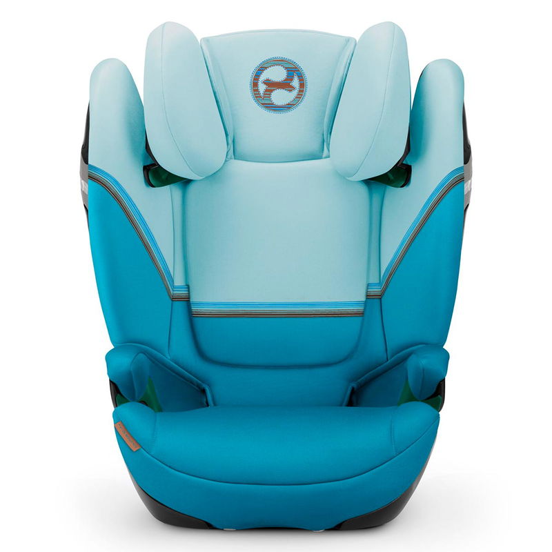 babyonlineshop CYBEX Solution S2 i-Fix Kindersitz Beach Blue 3 bis 12 Jahre Muttertagsangebot