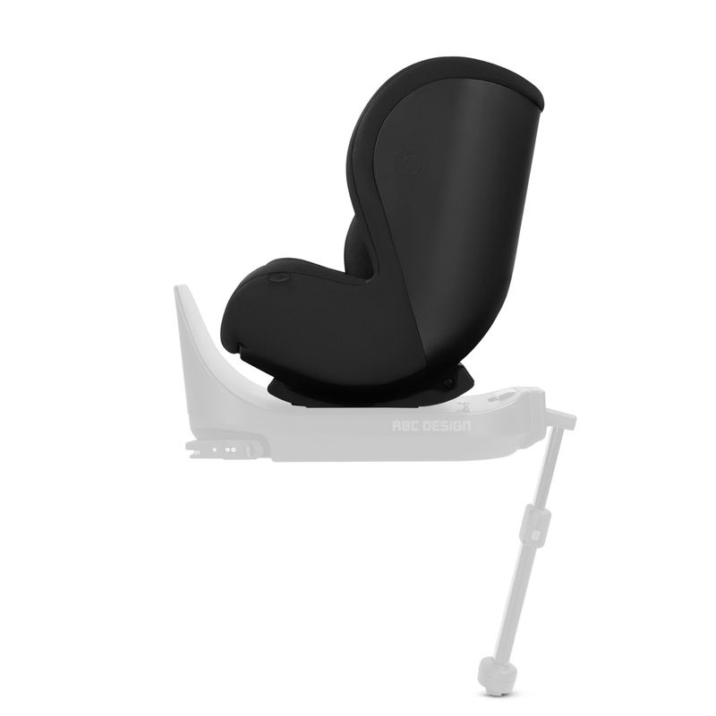 babyonlineshop ABC-Design Autositz Lily i-size black - Kollektion 2024 Valentinstagsangebot