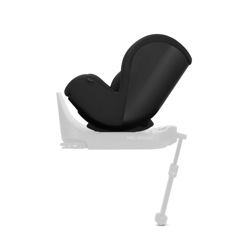 babyonlineshop ABC-Design Autositz Lily i-size black - Kollektion 2024 Valentinstagsangebot
