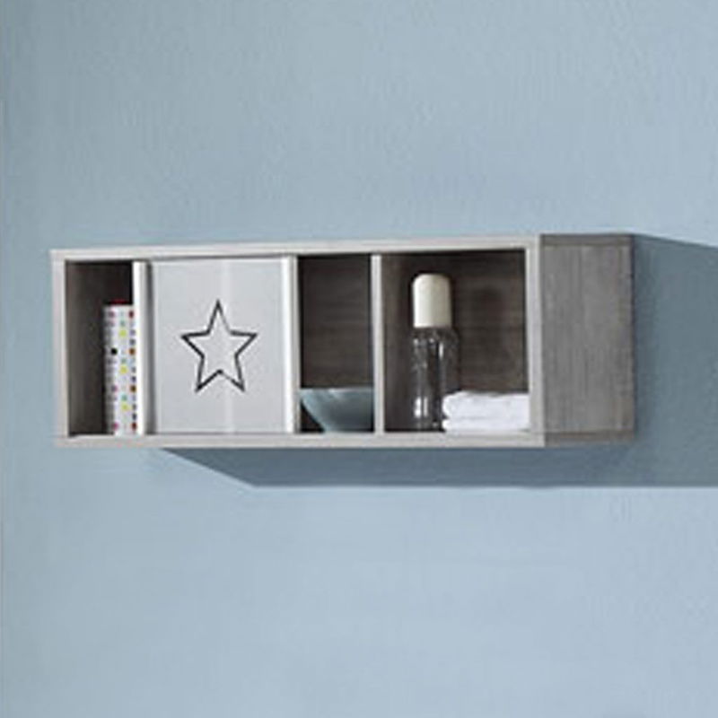 babyonlineshop Schardt Eco Star Wickelkommode Weiß/Driftwood 1 Schiebetür 2 Schubkästen - mit Wickelaufsatz Tägliche Deals