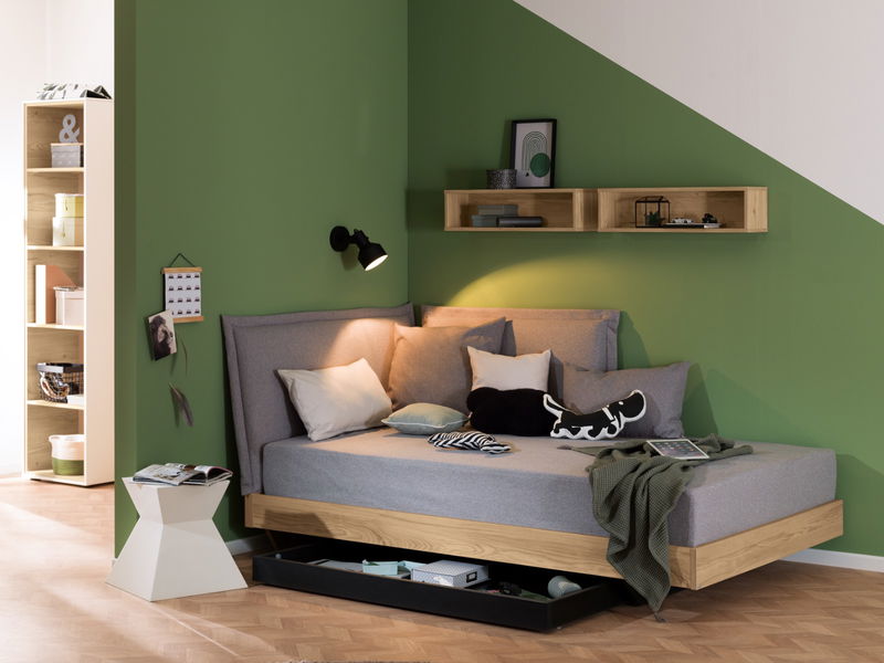 babyonlineshop Paidi Home Base Relaxliege Eiche-Montana-Nachbildung 140 x 200 cm VIP-Rabatte