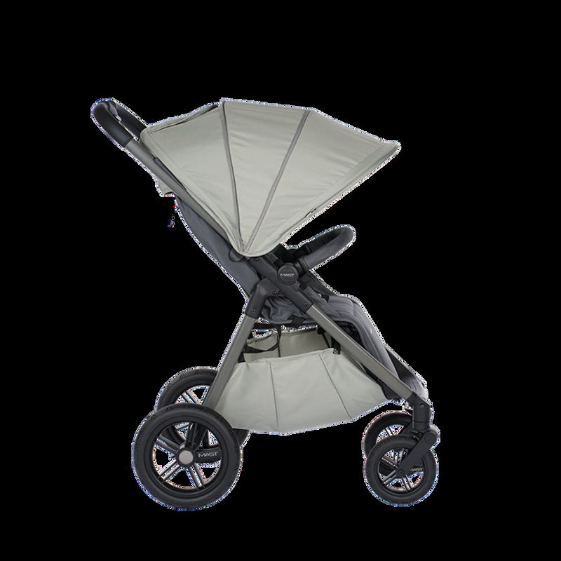 babyonlineshop Mast Swiss M.4 Mini Sportwagen FOREST GREEN mit Light Weight Wheels 2025