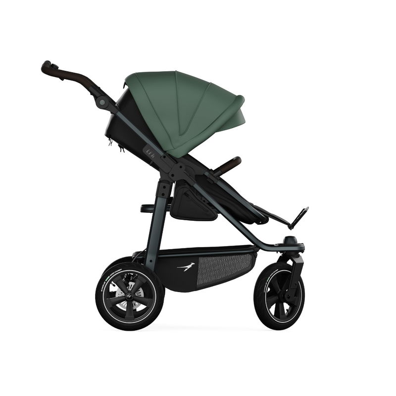 babyonlineshop tfk mono3 Sportwagen olive mit Luftrad-Set Hotsell