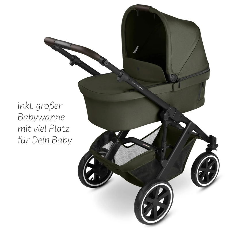 babyonlineshop ABC Design Salsa 5 Air Kombikinderwagen Avocado im Angebot