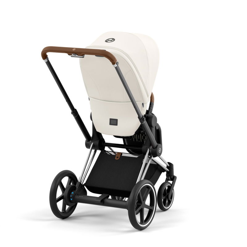 babyonlineshop CYBEX e-PRIAM Sportwagen Off White Gestell wählbar New Generation Flash Sale