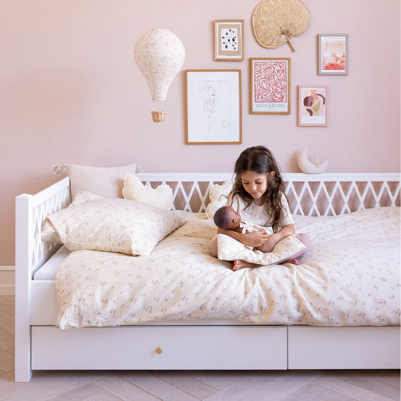 babyonlineshop CamCam Copenhagen Harlequin Tagesbett - Weiß Cyber Monday