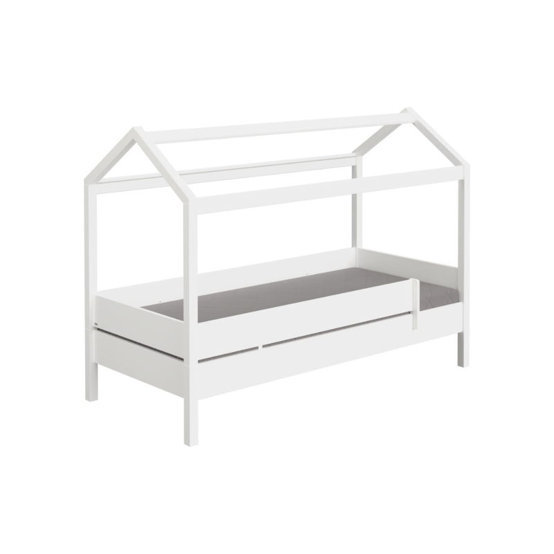 babyonlineshop Paidi Tiny House Liege kreideweiß 90x200 cm Neueste Mode