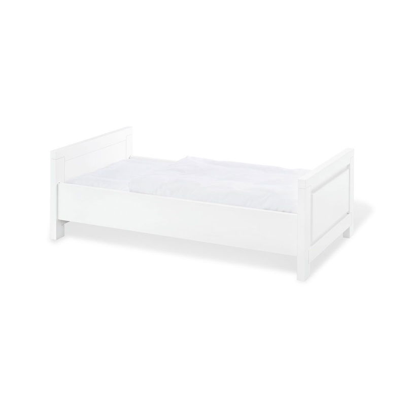 babyonlineshop Pinolino Milk Kinderbett 70x140 cm umbaubar zum Juniorbett - zum Toppreis Exklusive Angebote