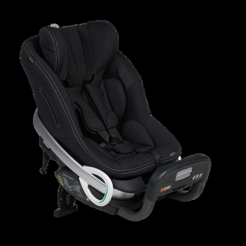 babyonlineshop BeSafe Stretch Kindersitz Soft Breeze Black Räumungsverkauf