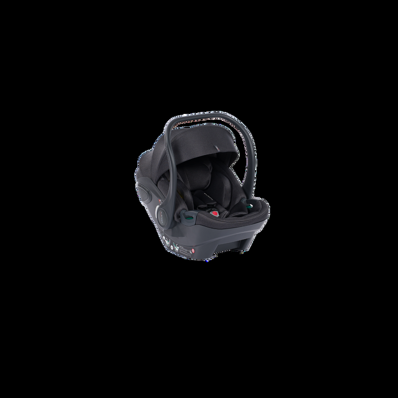 babyonlineshop Mast Swiss M.Zero i-Size Babyschale Set DARK GREY Wochenangebot