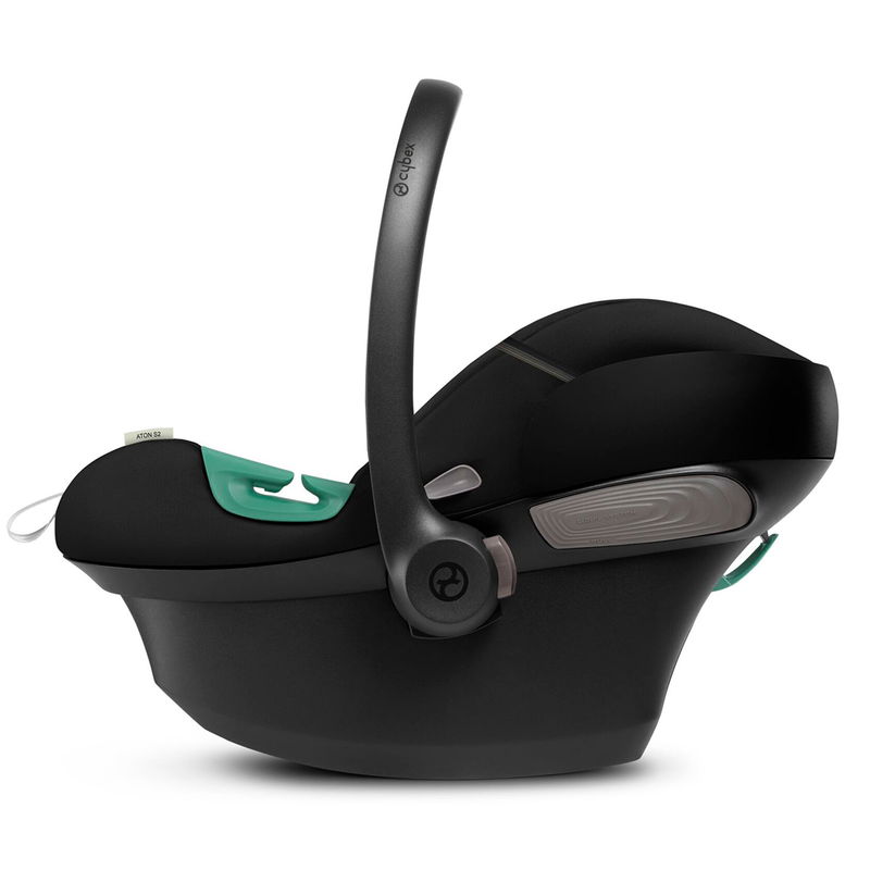 babyonlineshop CYBEX Aton S2 i-Size Babyschale Moon Black bis 13 kg Bis zu 65% Rabatt