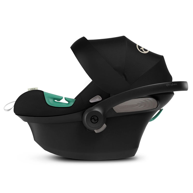 babyonlineshop CYBEX Aton S2 i-Size Babyschale Moon Black bis 13 kg Bis zu 65% Rabatt