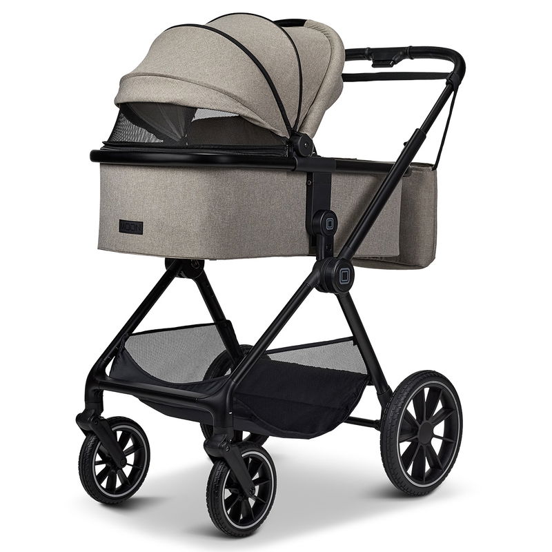 babyonlineshop Moon Clicc Kinderwagen - mud / melange Begrenzt auf 3 Tage